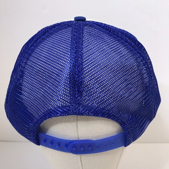 AT&T Blue White Snapback Hat - Picture 4 of 8